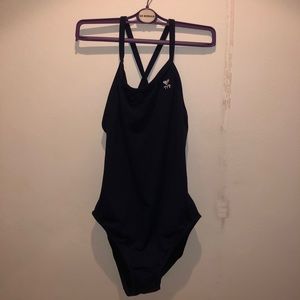 navy tyr swimsuit